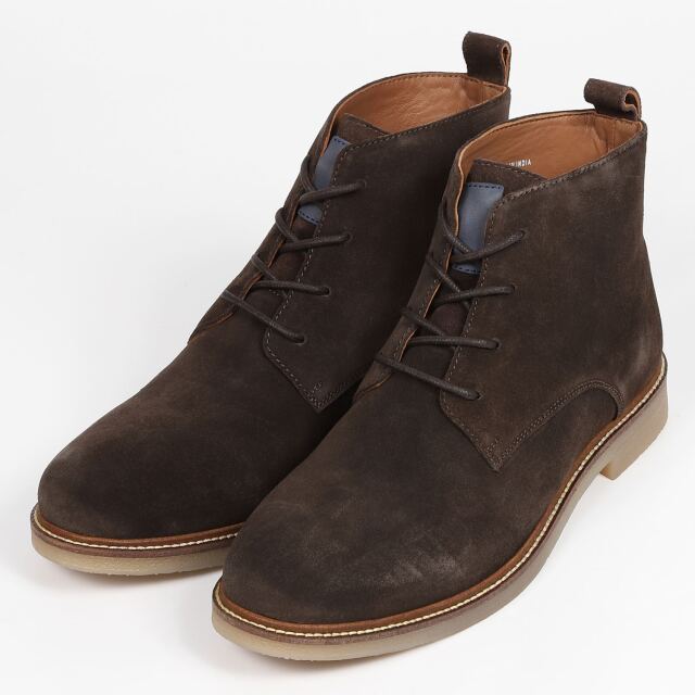 【OUTLET】KISCO MEN'S（キスコ メンズ）スエードチャッカブーツ　ブラウンスエード