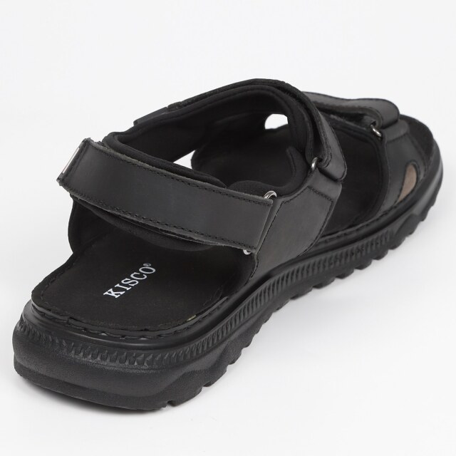 KISCO MEN'S（キスコ メンズ）スポーツサンダル ブラック｜BARCLAY