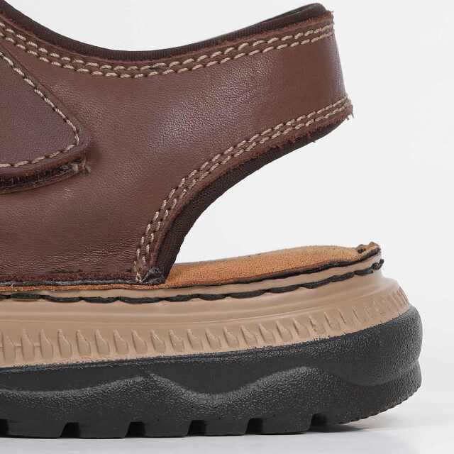 KISCO MEN'S（キスコ メンズ）グルカサンダル ブラウン｜BARCLAY