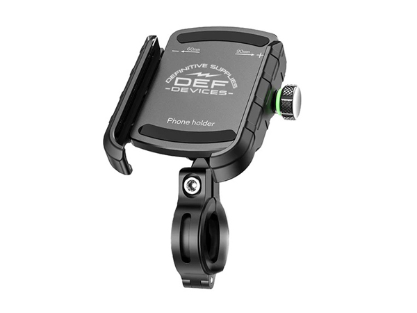 RIDEZ DEF 衝撃吸収 アルミ スマートフォン ホルダー