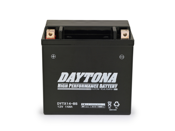 デイトナ ハイパフォーマンスバッテリー DYTX14-BS ゼファー1100装着可