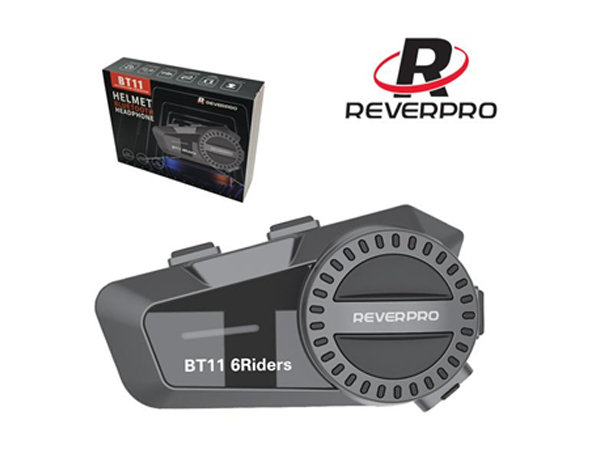 REVERPRO 【リヴェルプロ】 インターコム バイク オートバイ用 インカム BT11 最大6人通話 FM塔載