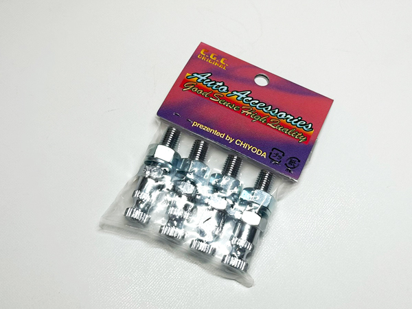 ウインカー取付ボルト CGC ウインカーステー 10×30 クローム
