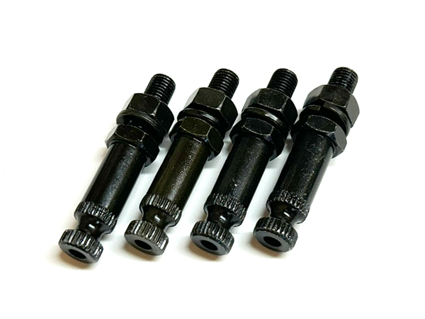 ウインカー取付ボルト CGC ウインカーステー 10×46 ブラック塗装仕上 4本セット