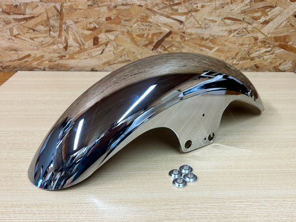 カワサキ ゼファー750 フロントフェンダー メッキ