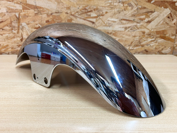 カワサキ ゼファー750 フロントフェンダー メッキ