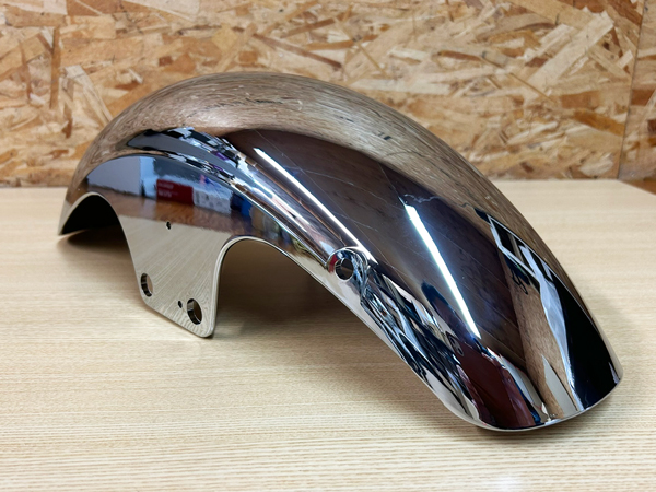 カワサキ ゼファー750 フロントフェンダー メッキ