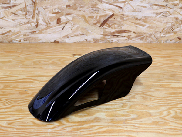 ゼファー400Z2仕様外装キット 火の玉（ブラック/レッド）