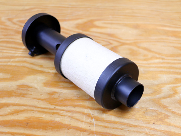 真鍮サイレンサー ショート 70パイ 真鍮サイレンサー70パイ