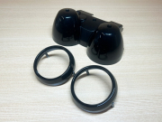 ゼファー1100　カワサキ純正　パイロットボックス上カバー　ツヤ有り黒塗装仕上品 ゼファー1100 カワサキ純正 パイロットボックス上カバー ツヤ有り黒