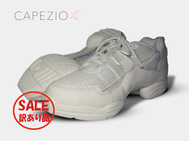 【新古品】Capezio（カペジオ） ダンススニーカー フィアース 22cm Capezio（カペジオ） ダンススニーカー「フィアース」 通気性に