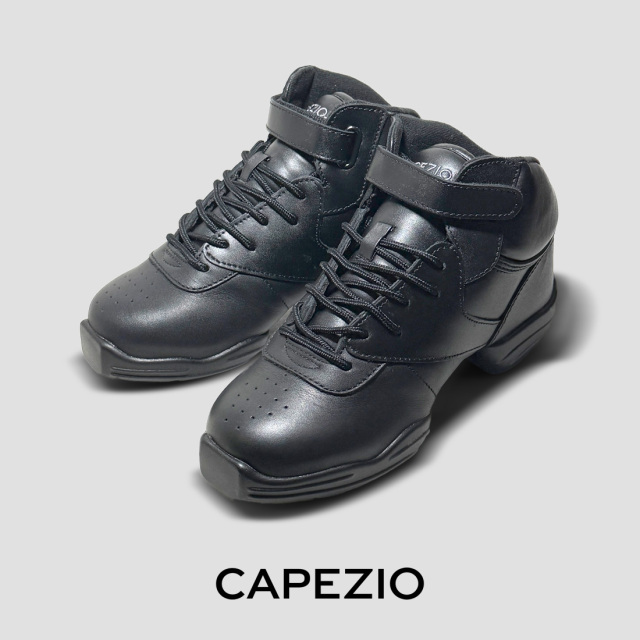 CAPEZIO（カペジオ）ダンススニーカーDS01 DANSNEAKER・BLACK/黒<子供