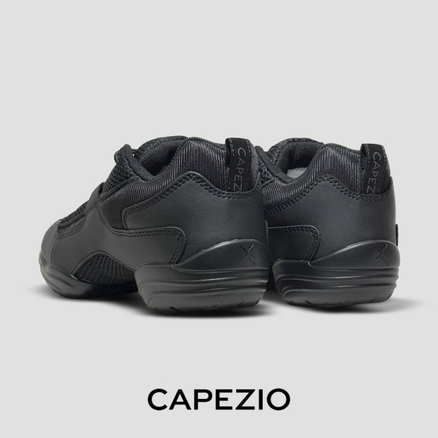 Capezio(カペジオ）ダンススニーカーDS11 FIERCE DANSNEAKER・BLACK/黒