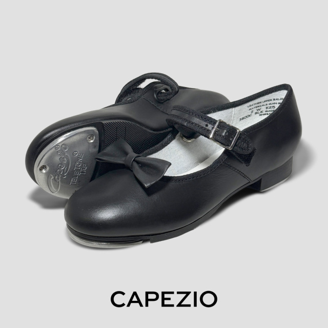 Capezio（カペジオ）タップシューズ3800 MARYJANE・BLACK/黒レザー