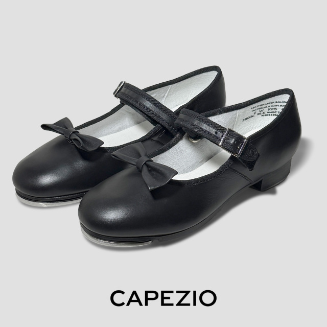 Capezio（カペジオ）タップシューズ3800 MARYJANE・BLACK/黒レザー