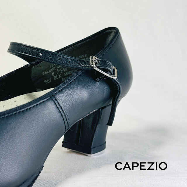 CAPEZIOヒールタップシューズ561（黒）