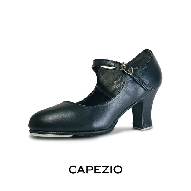 CAPEZIOヒールタップシューズ657（黒）