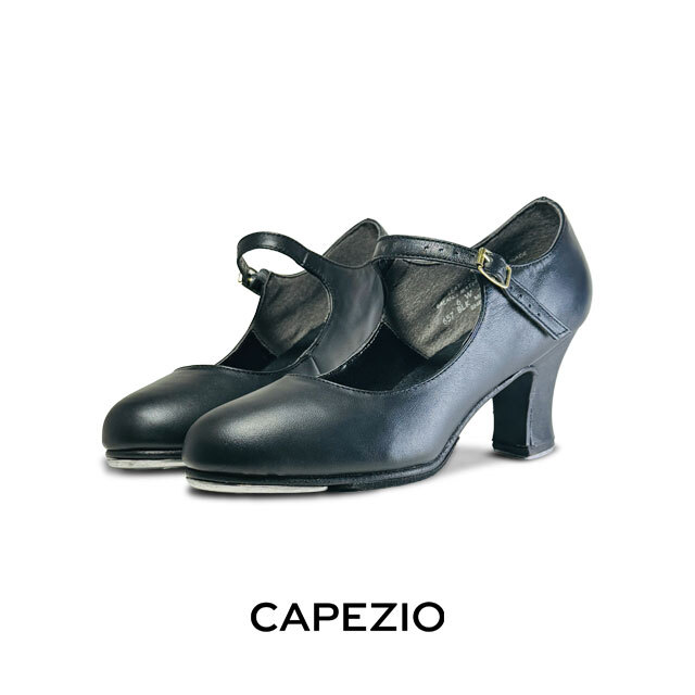 CAPEZIOヒールタップシューズ657（黒）