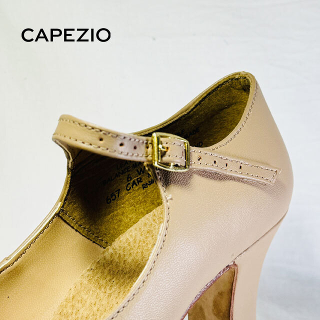CAPEZIOヒールタップシューズ657（ベージュ）