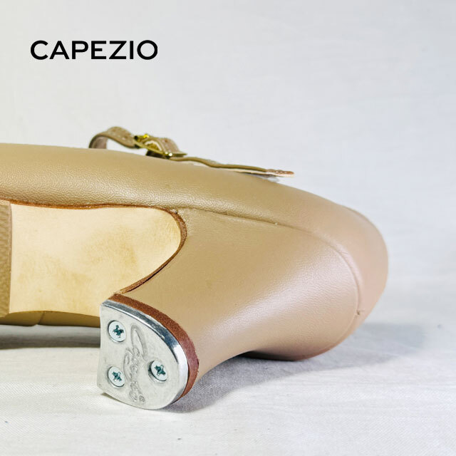 CAPEZIOヒールタップシューズ657（ベージュ）
