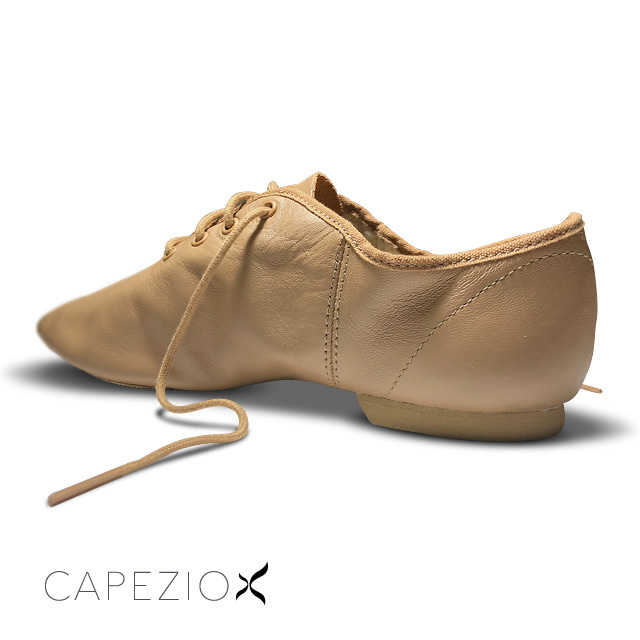 Capezio(カペジオ)5wベージュ ジャズシューズ カペジオ / Capezio ジャズシューズ ダンスシューズ 5W 21.5
