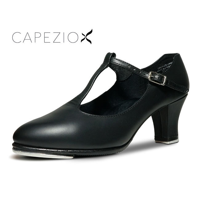 CAPEZIO（カペジオ）タップシューズTストラップ（黒）