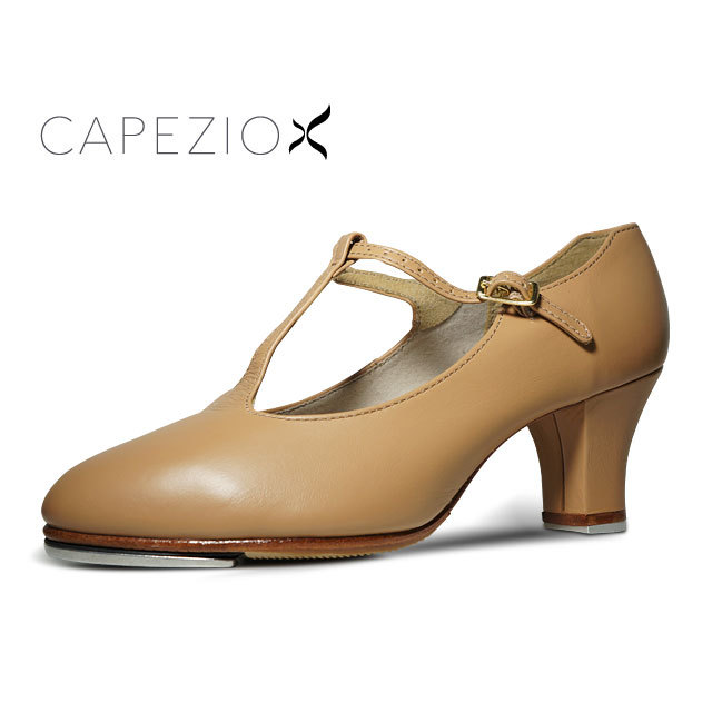 CAPEZIO（カペジオ）タップシューズTストラップ（黒）