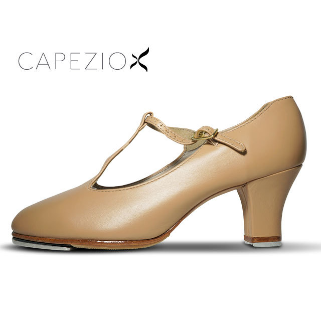 CAPEZIO（カペジオ）タップシューズTストラップ（黒）