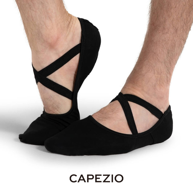 バレエシューズ2037WHANAMI CANVAS(黒）