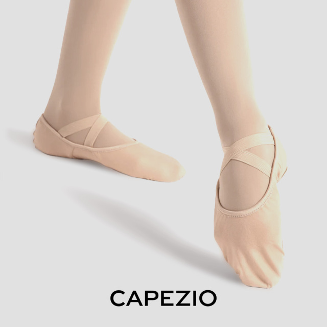 CAPEZIOバレエシューズ2037W HANAMI CANVAS