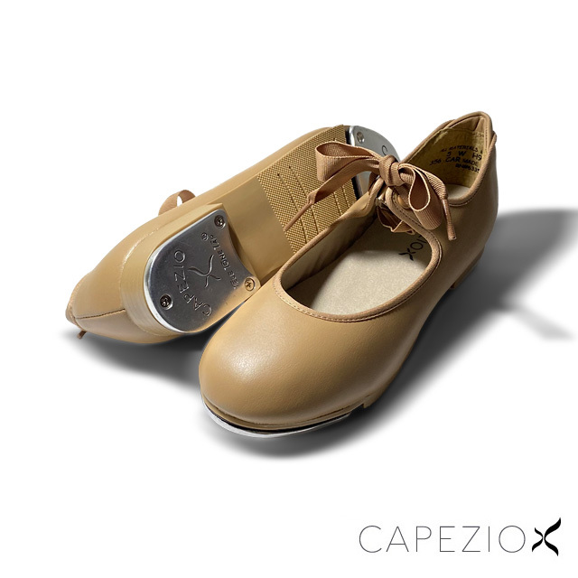 Capezio 希少ヴィンテージ パテントシューズ 9M カーキ Capezio 希少ヴィンテージ パテントシューズ 9M カーキ