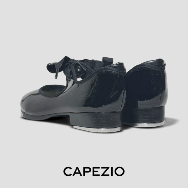 CAPEZIO（カペジオ）タップシューズ356 SHUFFLE TAP -PAT 黒エナメル