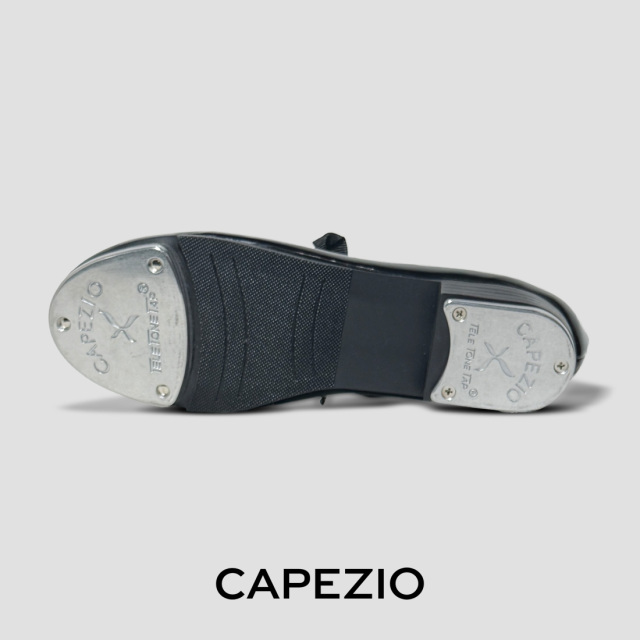CAPEZIO（カペジオ）タップシューズ356 SHUFFLE TAP -PAT 黒エナメル