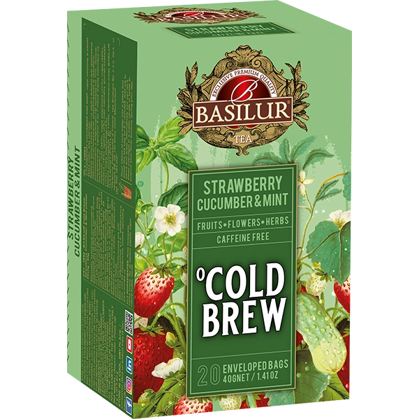 水出しアイスティー専用】ストロベリーキュウリ＆ミント ｜ティー