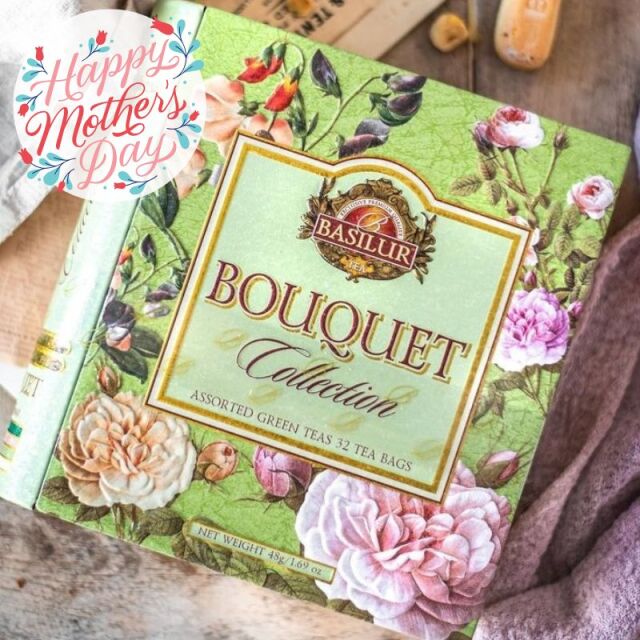 母の日ギフト紅茶】ティ―ブック ブーケアソート【バシラーティー】