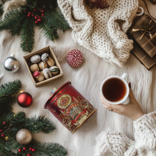 クリスマス紅茶ギフト｜ミッドナイトマジック（テトラバッグ30袋入り）