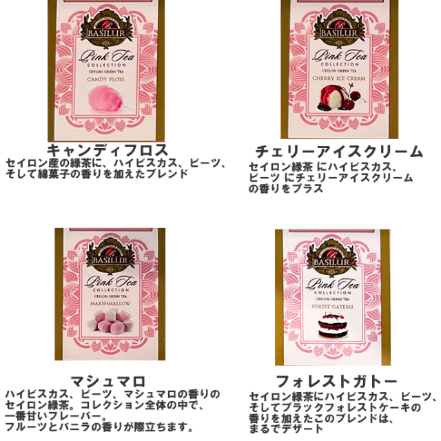 お試しセット　ピンクティー