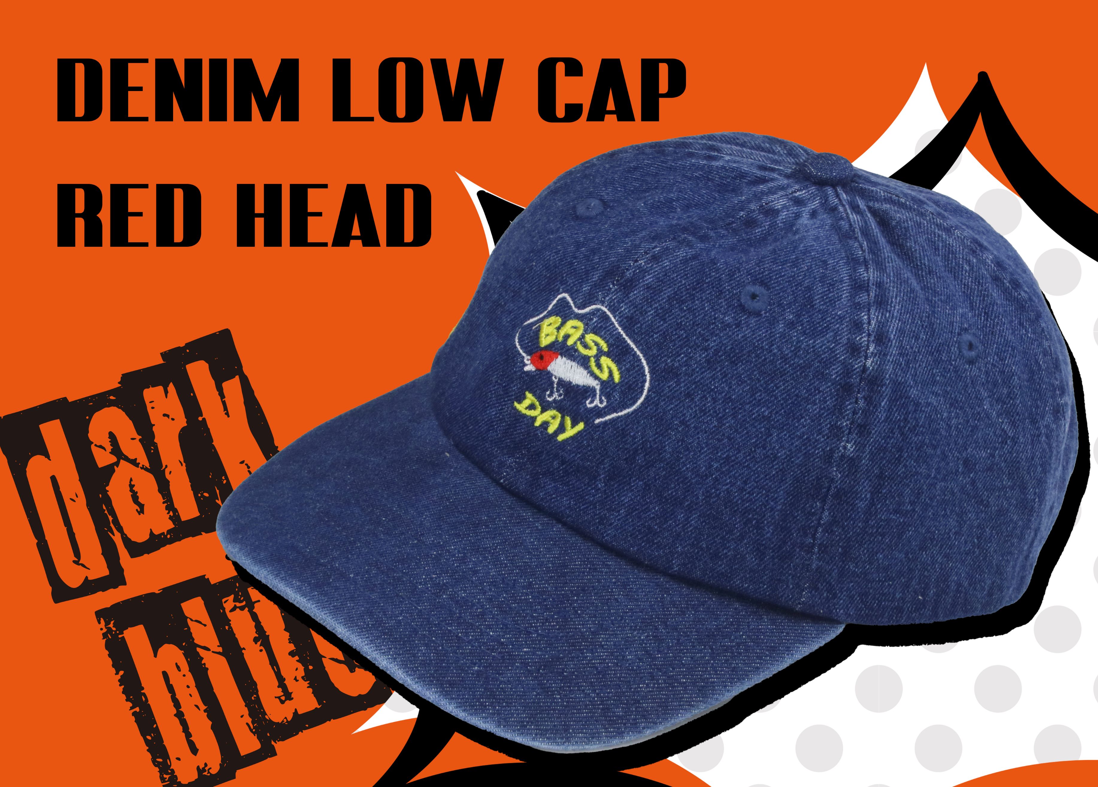 DENIM LOW CAP　レッドヘッド君