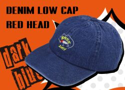 DENIM LOW CAP　レッドヘッド君