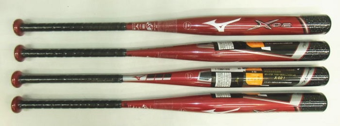 2020年モデル 革・ゴム対応 X02 エックス02 ミズノ ソフトボール3号用バット 1CJFS110