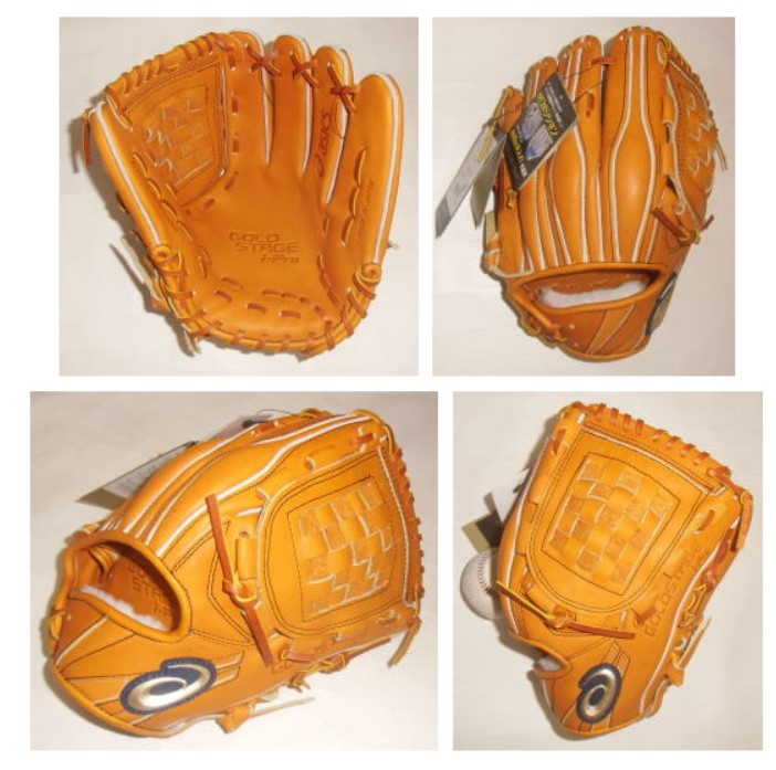 2022年モデル アシックス ゴールドステージ I-PRO 硬式グラブ 内野手用 3121B018