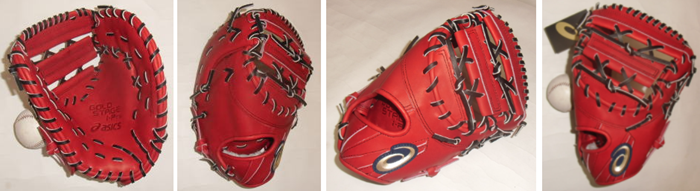 2022年モデル カタログ外・後期限定品 アシックス ゴールドステージ I-PRO 硬式グラブ ファースト用 3121B057