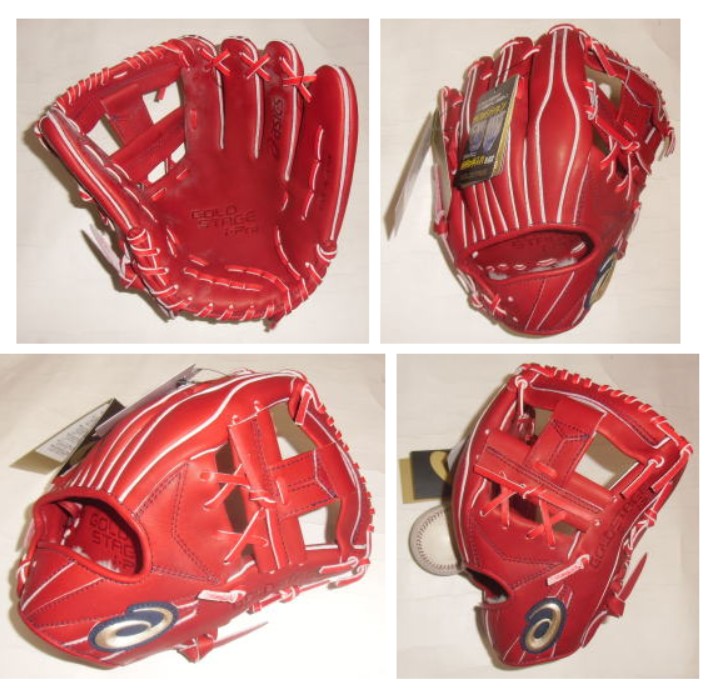 2023年モデル アシックス ゴールドステージ I-PRO 硬式グラブ 内野手用 3121B123