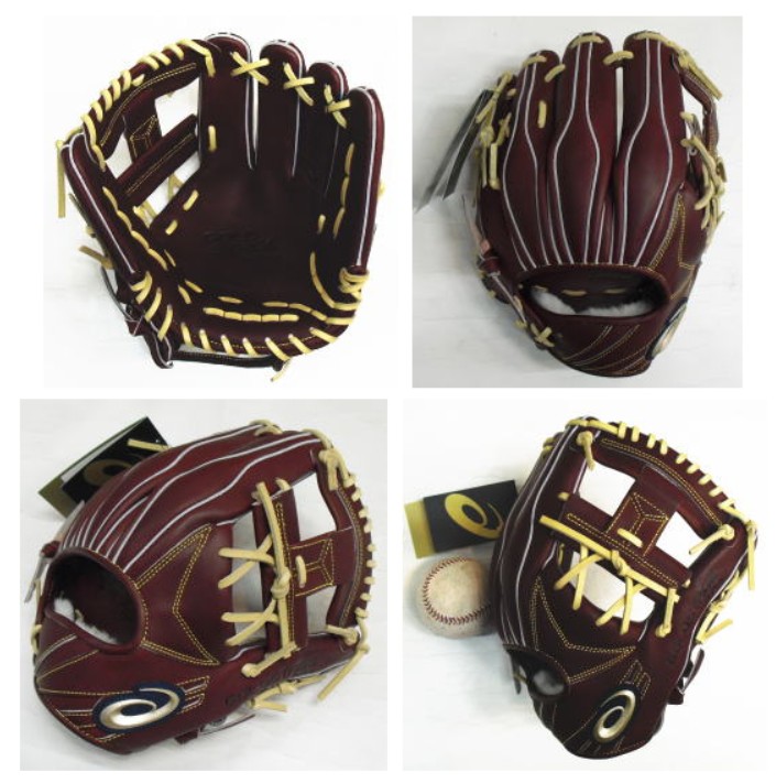 2024年モデル アシックス ゴールドステージ I-PRO 硬式グラブ 内野手用 3121B265-227