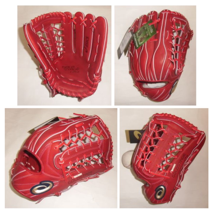 2024年モデル アシックス ゴールドステージ I-PRO 硬式グラブ 外野手用 3121B267-250