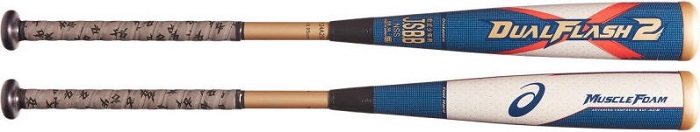 2022年モデル カタログ外・後期限定品 DUAL FLASH 2 デュアルフラッシュ2 アシックス 少年軟式用バット 3124A258