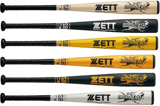 2022年モデル GROUND HERO グランドヒーロー ZETT ゼット 少年軟式用バット BAT742