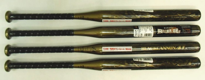 2019年モデル カタログ外・後期限定品 ブラックキャノン4L ZETT ゼット ソフトボール2号用バット BCT528