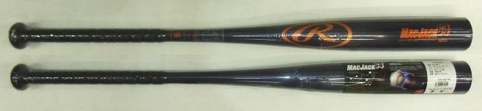 2021年モデル MACJACK64 マックジャック64 トップバランス ローリングス 中学硬式用バット BHJH1MJT