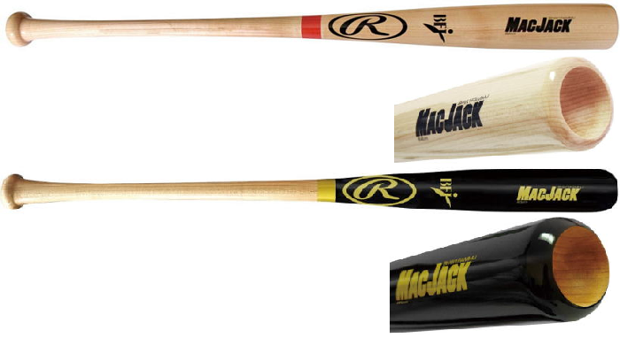 2021年モデル カタログ外・後期限定品 MACJACK マックジャック ハードメイプル ローリングス 硬式木製バット BHW1FAMMJ